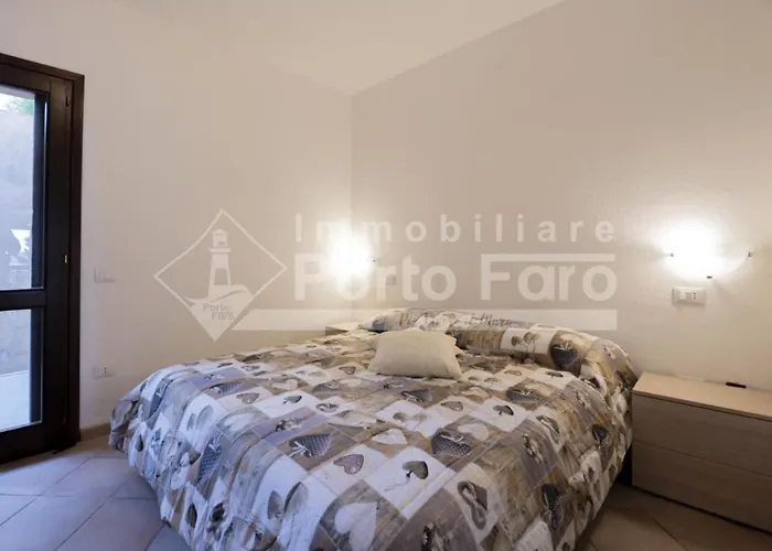 L325 - Bilocale Con Giardino E Vista Mare Panoramica A Porto Mannu